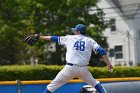 Baseball vs Babson  Wheaton College Baseball vs Babson during Championship game of the NEWMAC Championship hosted by Wheaton. - (Photo by Keith Nordstrom) : Wheaton, baseball, NEWMAC